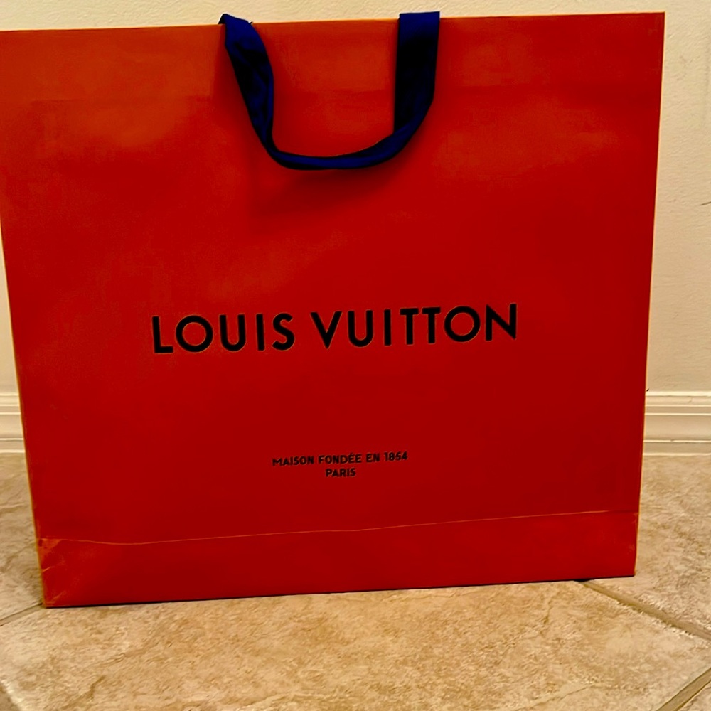Louis Vuitton Authentic Shopping Bag - LARGE!